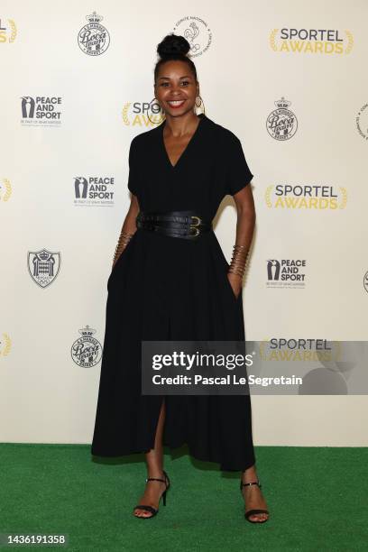 Laura Georges attends the SPORTEL Awards at Grimaldi Forum on October 24, 2022 in Monaco, Monaco.