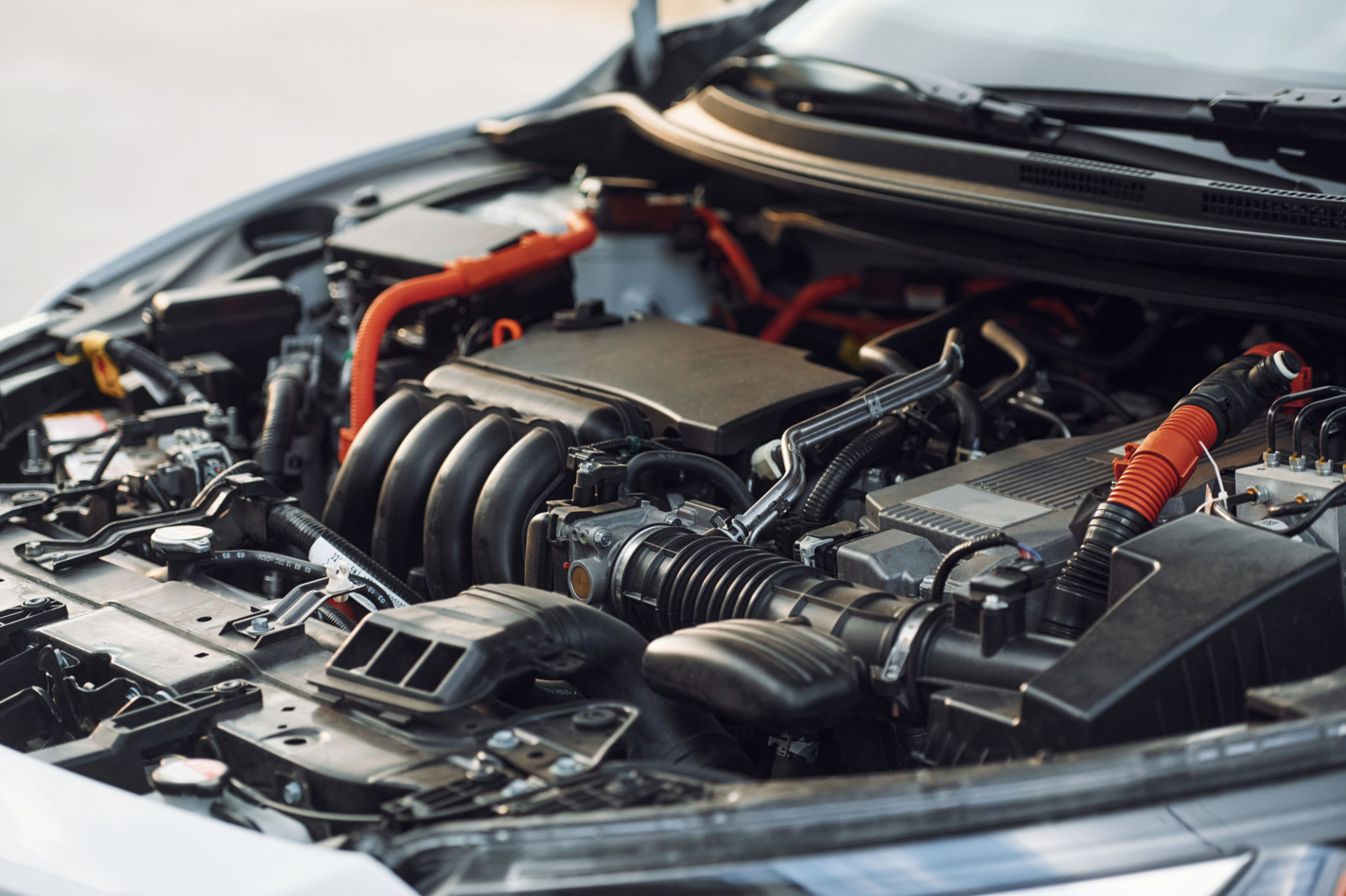 clean engine bay