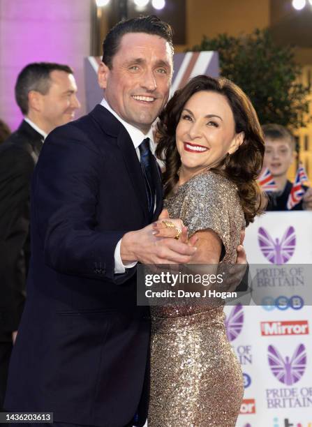 Daniel Taylor and Shirley Ballas attend the Pride of Britain Awards 2022 at Grosvenor House on October 24, 2022 in London, England.