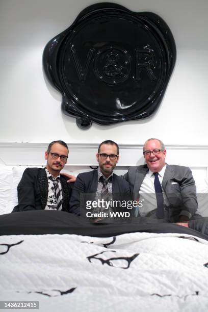 Viktor Horsting, Rolf Snoeren ad Ron Frasch attend Fashion's Night Out 2010 at Saks Fifth Avenue.