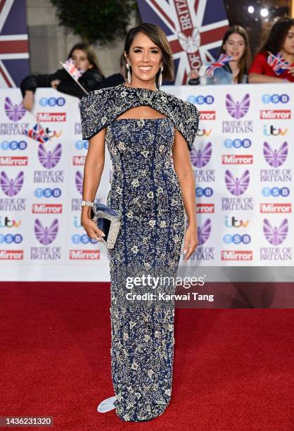 Janette Manrara attends the Pride of Britain Awards 2022 at Grosvenor House on October 24, 2022 in London, England.