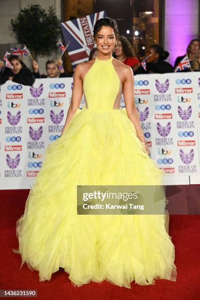 Maura Higgins attends the Pride of Britain Awards 2022 at Grosvenor House on October 24, 2022 in London, England.