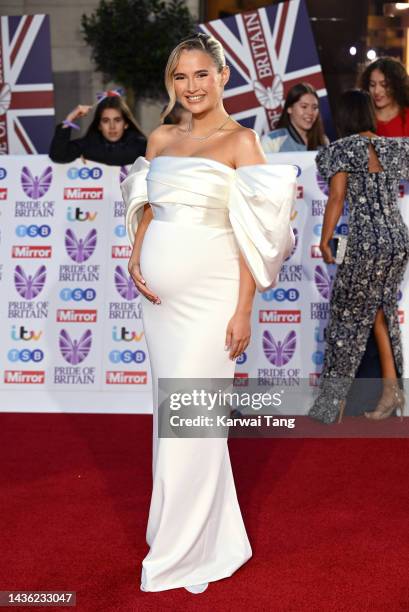 Molly-Mae Hague attends the Pride of Britain Awards 2022 at Grosvenor House on October 24, 2022 in London, England.