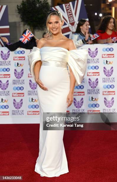 Molly-Mae Hagueattends the Pride of Britain Awards 2022 at Grosvenor House on October 24, 2022 in London, England.