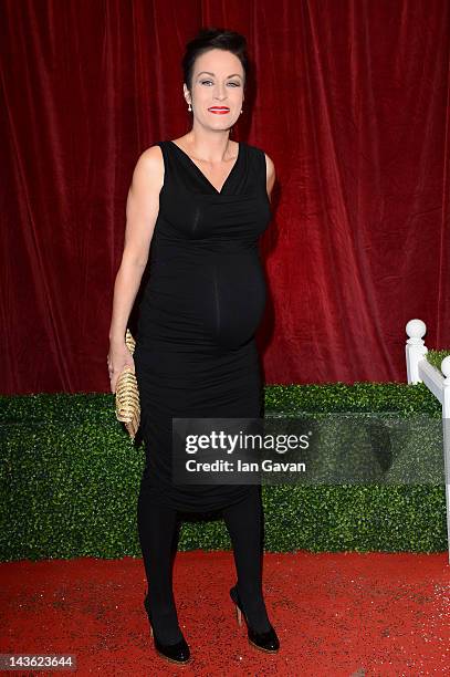 Elisabeth Dermot Walsh attends The 2012 British Soap Awards at ITV Studios on April 28, 2012 in London, England.