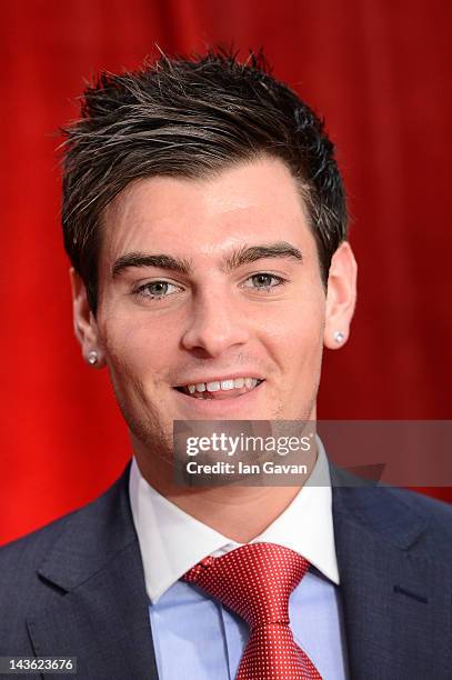 Actor Matt Lapinskas attends The 2012 British Soap Awards at ITV Studios on April 28, 2012 in London, England.