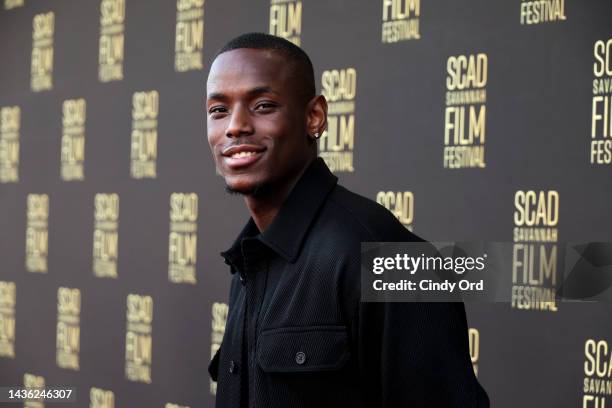 Micheal Ward attends The 25th SCAD Savannah Film Festival - Day 3 on October 24, 2022 in Savannah, Georgia.