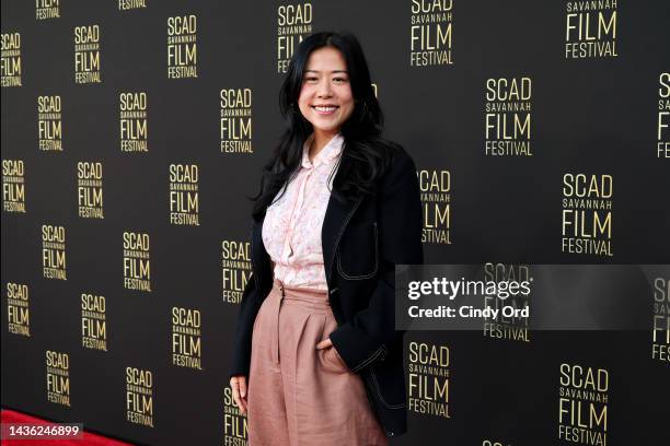 Domee Shi attends The 25th SCAD Savannah Film Festival - Day 3 on October 24, 2022 in Savannah, Georgia.