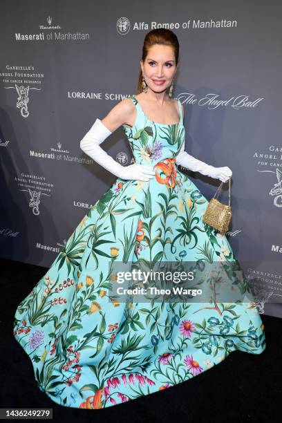 Jean Shafiroff attends as Gabrielle's Angel Foundation hosts 2022 Angel Ball at Cipriani Wall Street on October 24, 2022 in New York City.