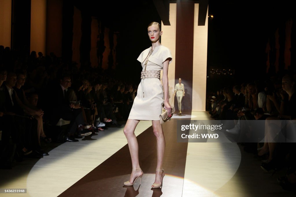 Gucci Spring 2011 Model Sigrid Agren on the runway at Gucci's spring 2011 show.... News ...