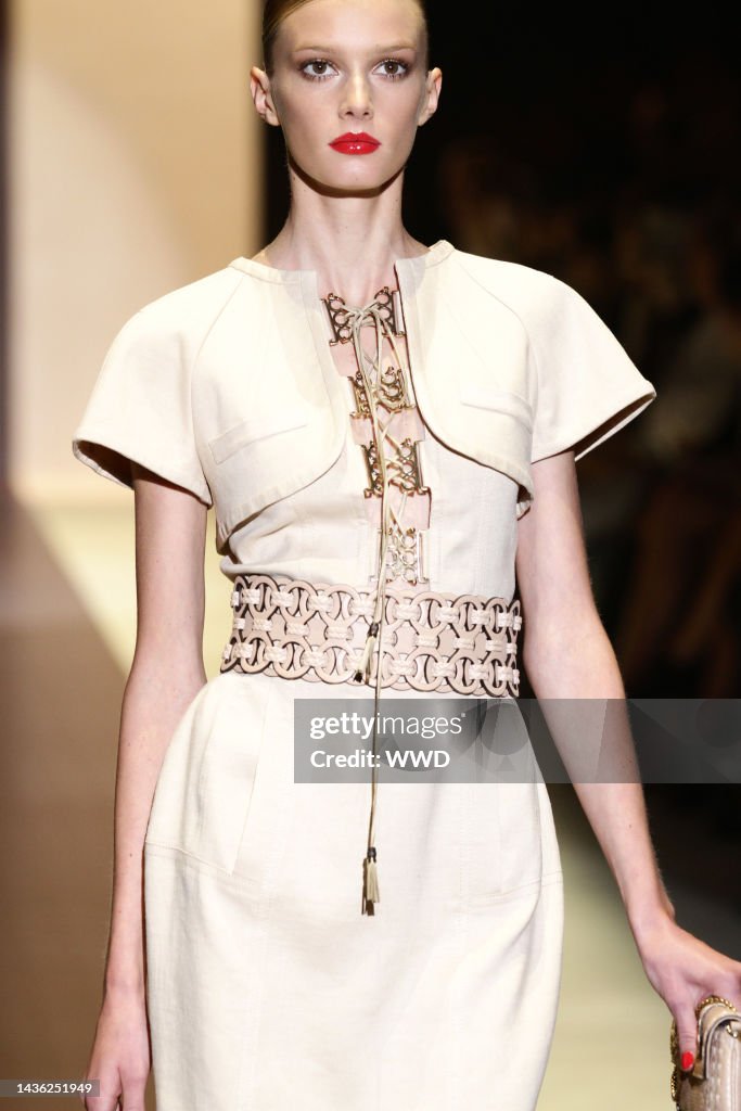 Gucci Spring 2011 Model Sigrid Agren on the runway at Gucci's spring 2011 show.... News ...