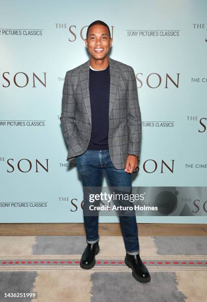 Don Lemon attends Sony Pictures Classics & Cinema Society's "The Son" New York screening at Crosby Street Hotel on October 24, 2022 in New York City.