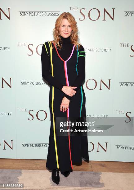 Laura Dern attends Sony Pictures Classics & Cinema Society's "The Son" New York screening at Crosby Street Hotel on October 24, 2022 in New York City.