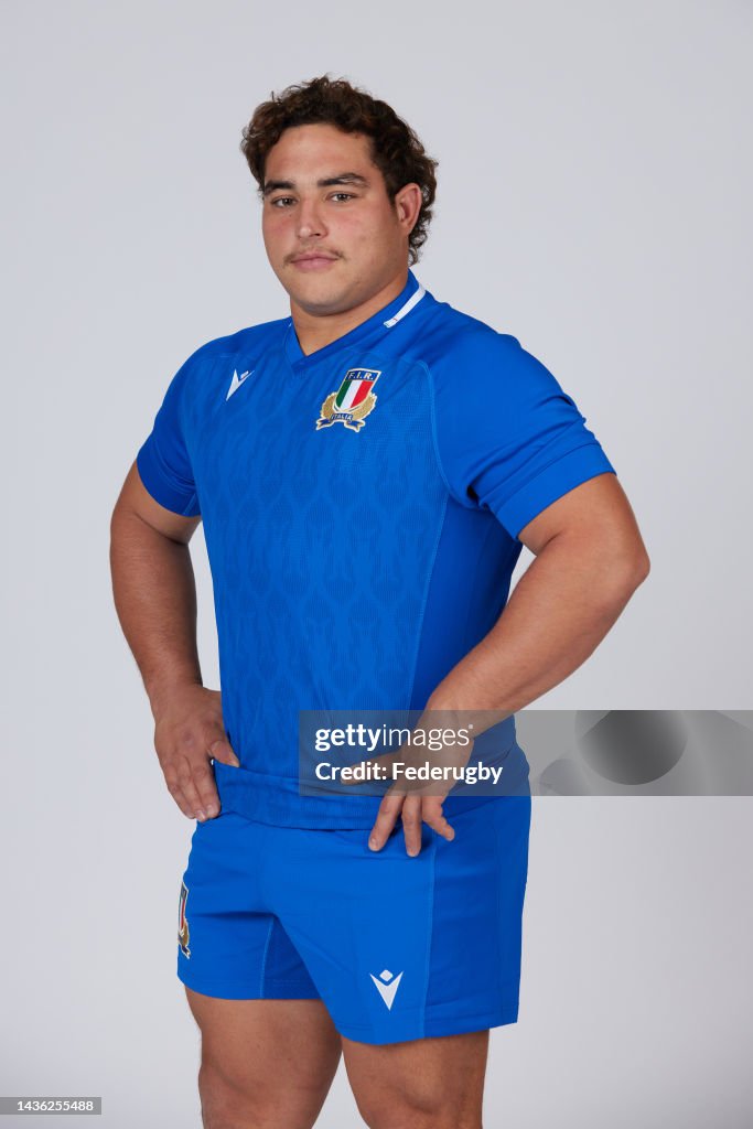 Ivan Nemer of Italy poses for a photo during Italy portrait session