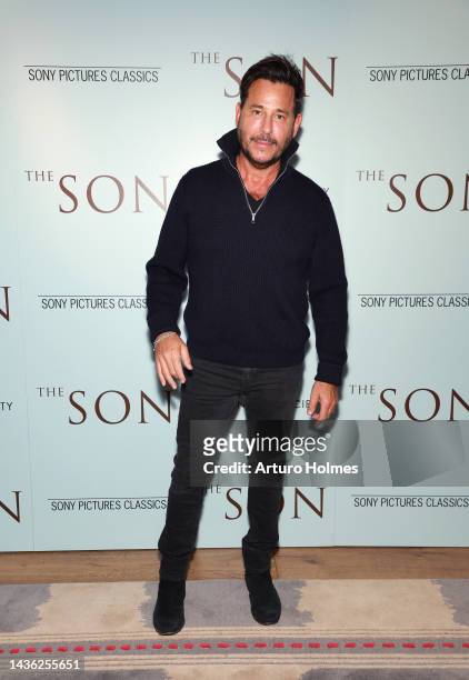 Ricky Paull Goldin attends Sony Pictures Classics & Cinema Society's "The Son" New York screening at Crosby Street Hotel on October 24, 2022 in New...