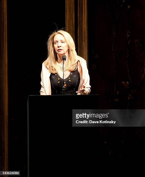 Jamie Bernstein at Peter Jay Sharp Theater on April 30, 2012 in New York City.