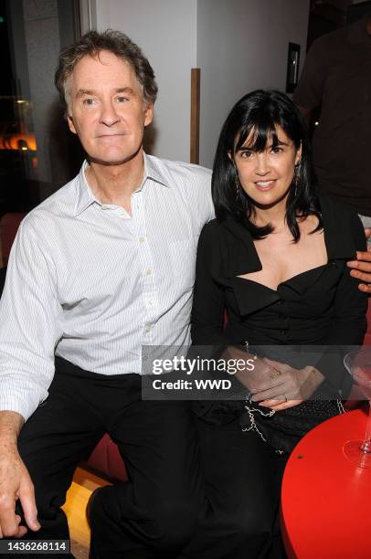 Kevin Kline and Phoebe Cates attend the New York premiere of "The Extra Man" at the Village East theater.