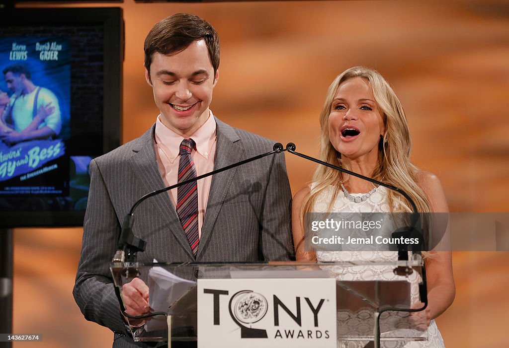 2012 Tony Awards Nominations Announcement Sponsored By IBM