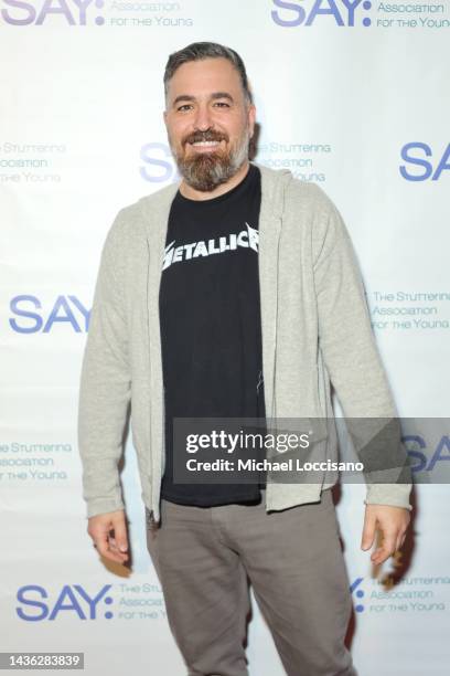 Brian Quinn attends the Paul Rudd's 9th Annual All-Star Bowling Benefit at Bowlero Chelsea Piers on October 24, 2022 in New York City.