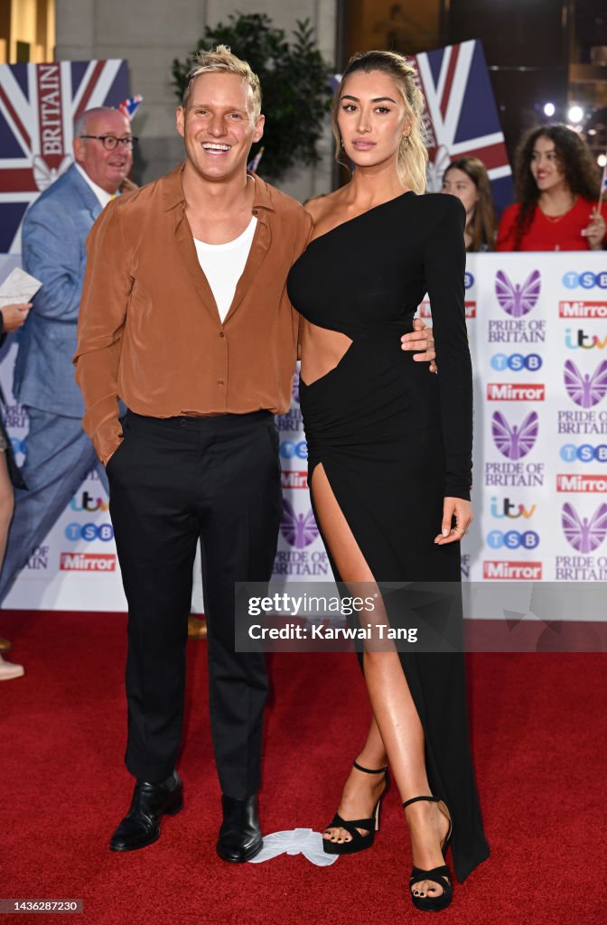 Jamie Laing and Sophie Habboo attend the Pride of Britain Awards 2022
