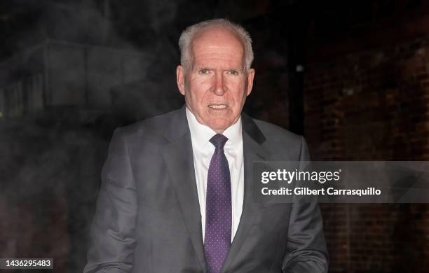 Former Director of the Central Intelligence Agency John O. Brennan is seen on October 24, 2022 in Philadelphia, Pennsylvania.