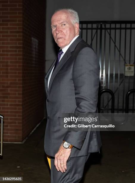 Former Director of the Central Intelligence Agency John O. Brennan is seen on October 24, 2022 in Philadelphia, Pennsylvania.