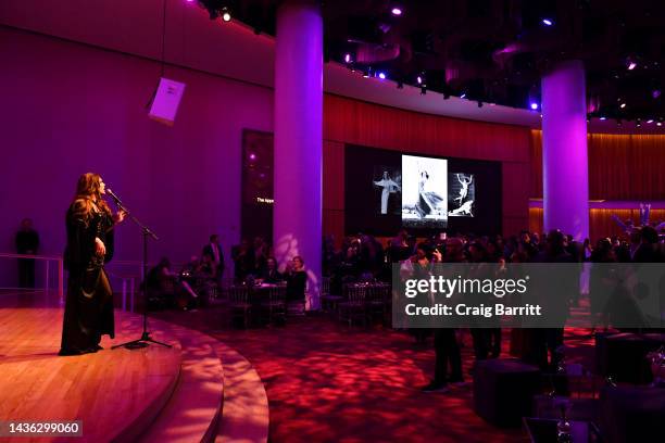 Scarlet Envy performs onstage during the 2022 Alzheimer's Association Imagine Benefit, built on the legacy of the Rita Hayworth Gala at Jazz at...