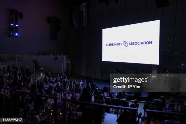 View inside the 2022 Alzheimer's Association Imagine Benefit, built on the legacy of the Rita Hayworth Gala at Jazz at Lincoln Center on October 24,...