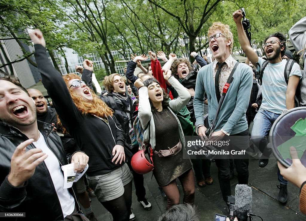 Occupy Wall Street Movement Joins With Activists Group For May Day Demonstrations