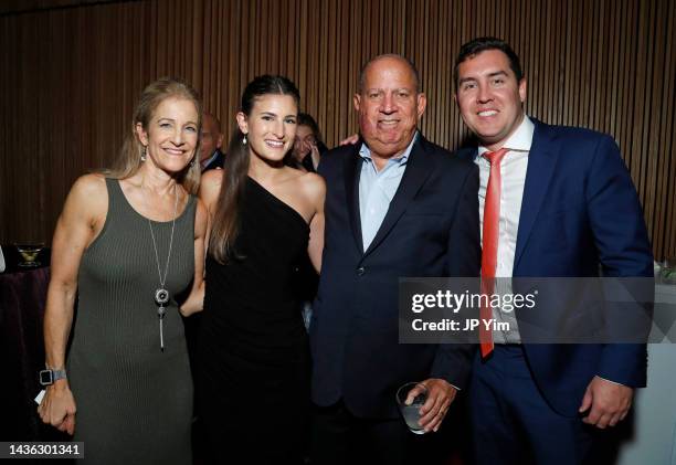 Leigh Martz and Patrick Powers attend the 2022 Alzheimer's Association Imagine Benefit, built on the legacy of the Rita Hayworth Gala at Jazz at...