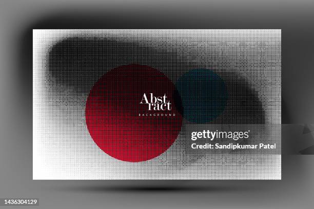 abstract halftone gradient background. modern look. - black thread stock illustrations