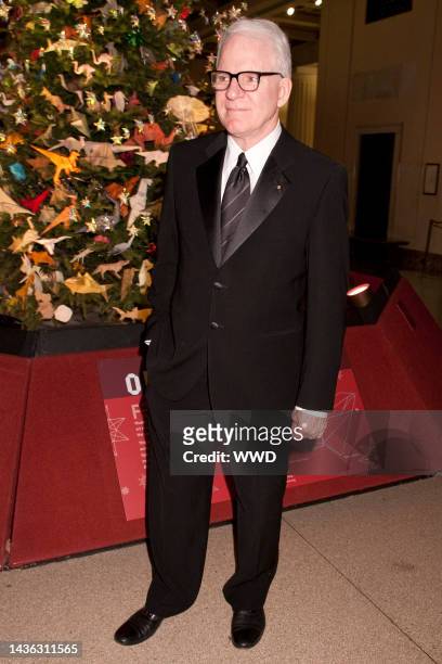 Actor Steve Martin attends the American Museum of Natural History\'s 2010 fall gala.