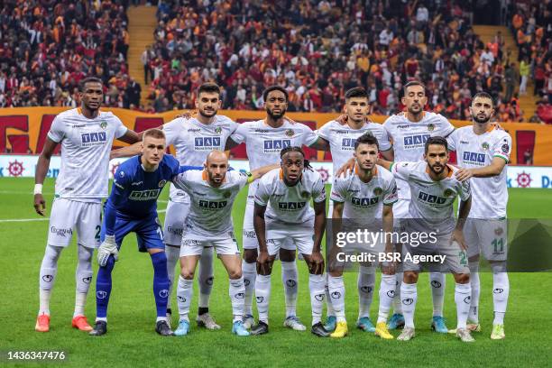 Goalkeeper Runar Alex Runarsson of Alanyaspor, Furkan Bayir of Alanyaspor, Efecan Karaca of Alanyaspor, Leroy Fer of Alanyaspor, /Efkan Bekiroglu of...