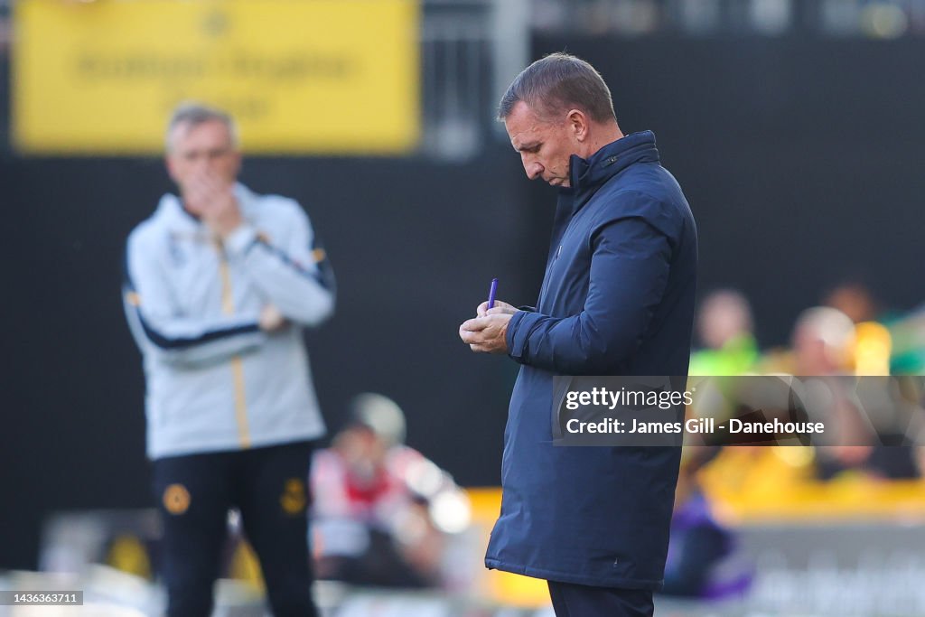 Wolverhampton Wanderers v Leicester City - Premier League