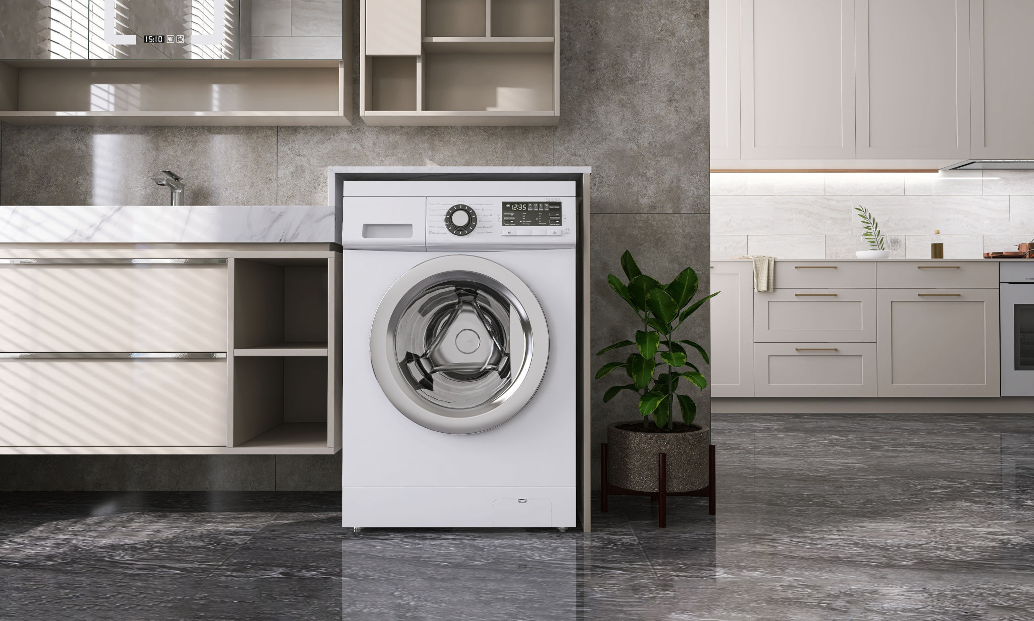 modern washing machines