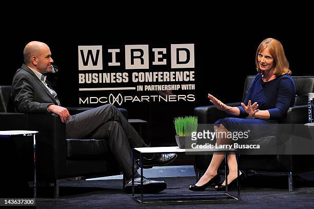 Chris Anderson, Editor in Chief, WIRED and Mary “Missy” Cummings, Professor, MIT attend Wired Business Conference in Partnership with MDC Partners at...