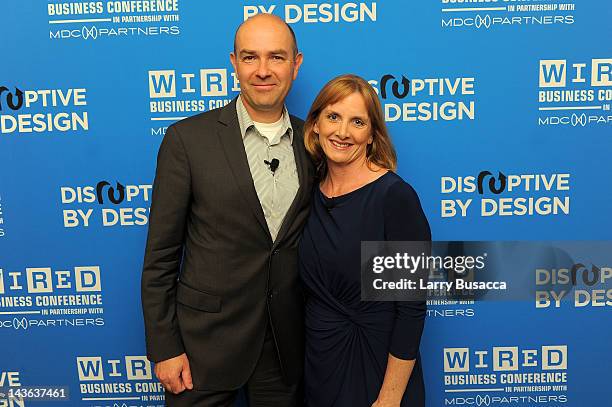 Chris Anderson, Editor in Chief, WIRED and Mary 'Missy' Cummings, Professor, MIT attend Wired Business Conference in Partnership with MDC Partners at...