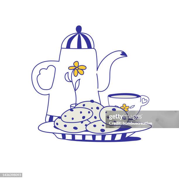 1,835 Afternoon Tea Pattern Stock Photos, High-Res Pictures, and Images ...