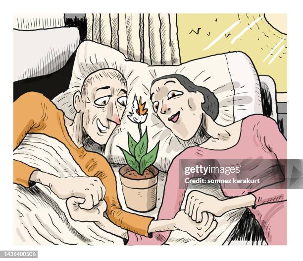 26 Ilustraciones de Pareja Abrazados Cama - Getty Images 26 Ilustraciones de Pareja Abrazados Cama - Getty Images