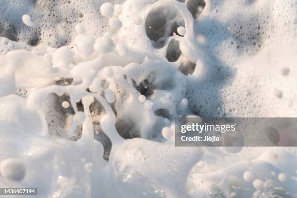 foam - spray foam stock pictures, royalty-free photos & images