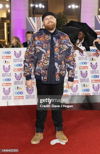 Tom Walker attends the Pride of Britain Awards 2022 at Grosvenor House on October 24, 2022 in London, England.