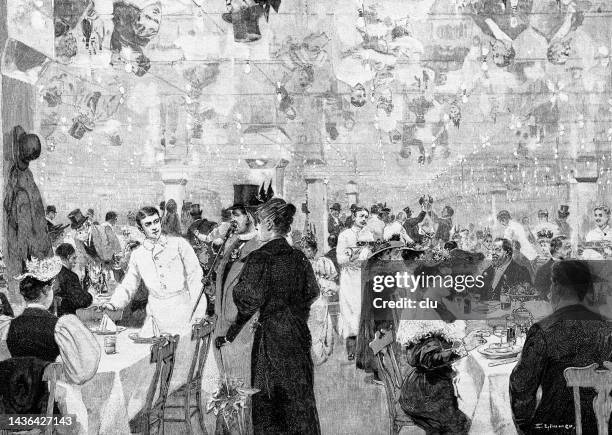 oyster restaurant in chicago - oyster shell stock illustrations