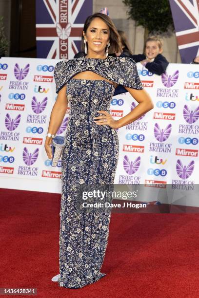 Janette Manrara attends the Pride of Britain Awards 2022 at Grosvenor House on October 24, 2022 in London, England.