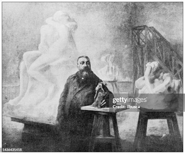 302 Auguste Rodin Portrait Stock Photos and High-Res Images