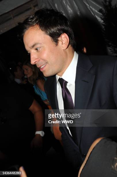 Jimmy Fallon attends a benefit for Pesident Barack Obama at Harvey Weinstein and Georgina Chapman's townhouse. Tickets for the dinner sold for...