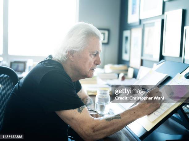 Author John Irving is photographed for Toronto Life on September 28, 2022 in Toronto, Canada. PUBLISHED IMAGE.