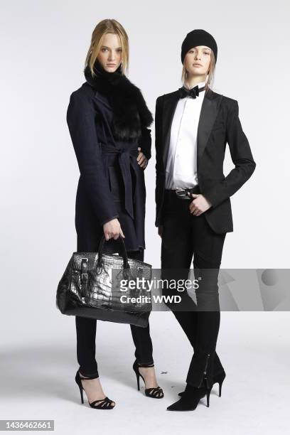 Models wear Ralph Lauren Collection Denim, the new luxury denim line from the designer's signature label.