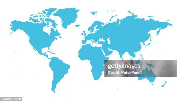 world map geometric abstract stylized. isolated on white background. vector stock illustration - middle east map vector stock illustrations