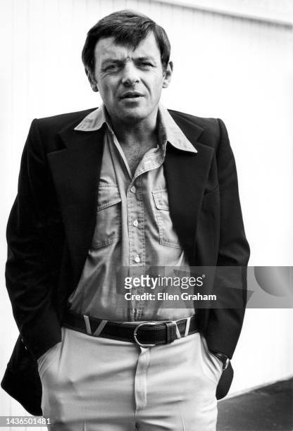 Portrait of Welsh actor Anthony Hopkins, New York, New York, 1972.