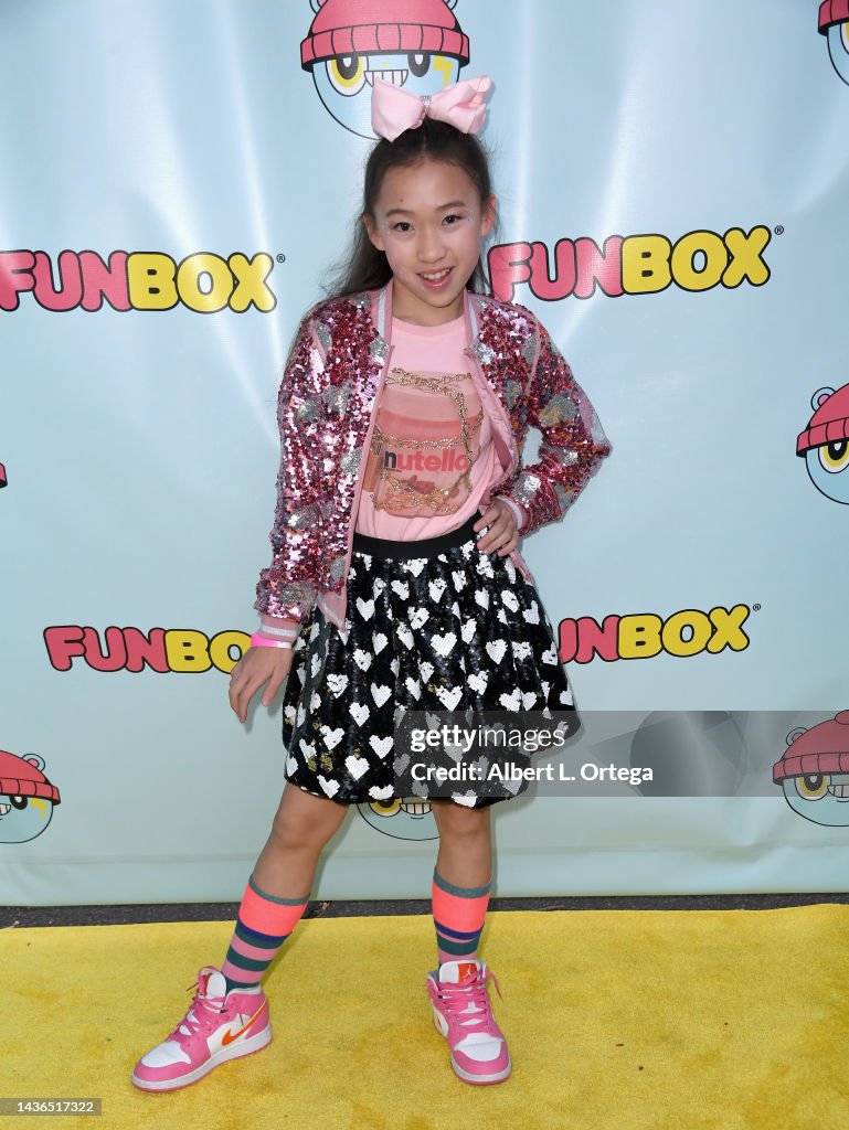 Fun Box Vip Reagan To attends VIP Night At FUNBOX held at Topanga Mall Parking ...